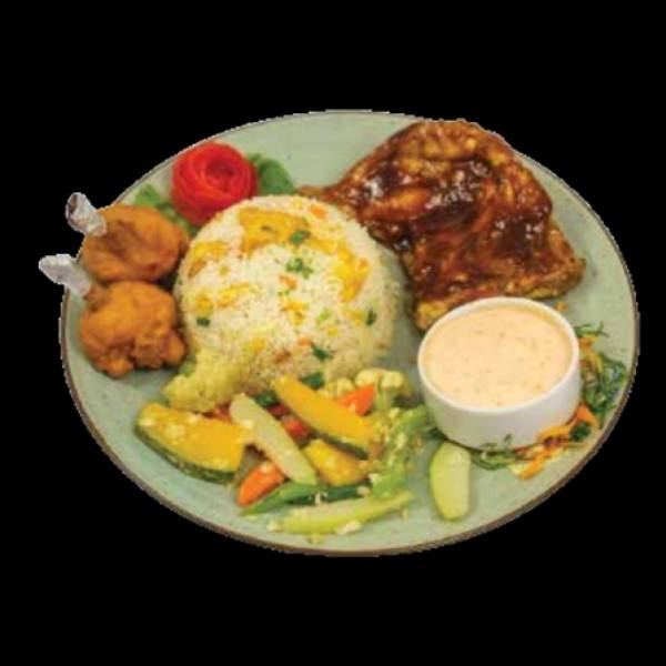 B.B.Q Chicken Steak Meal